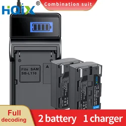 HQIX for Samsung VM-C170 C300 C3700 VP-L2000 L3000 L4000 L500 L520 L530 L550 L600 L610 L650 Camera SB-L110 Charger Battery