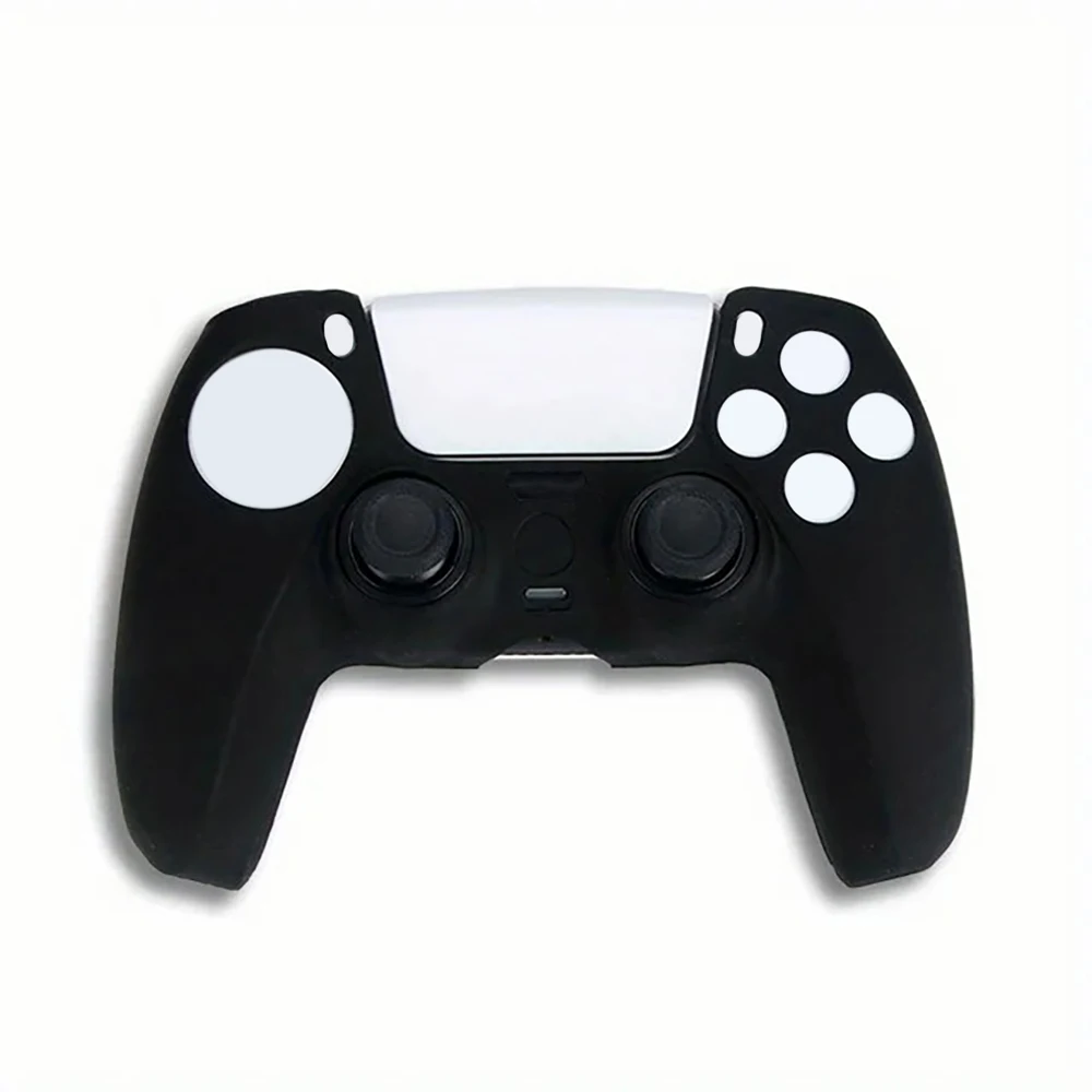 PS5-Controller-Skin, rutschfeste Silikonhülle, Schutzhülle, Griffhülle, staubdicht, geeignet für PS5 Playstation – Detail 7