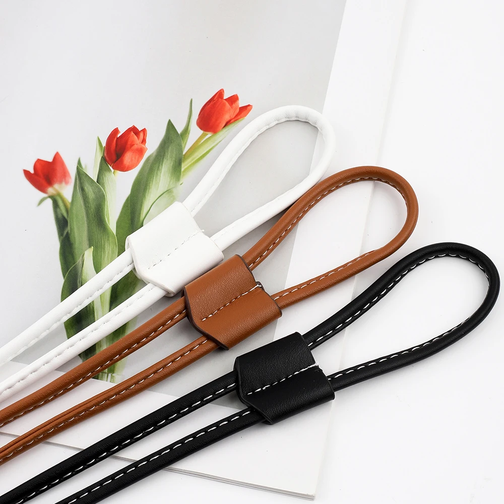DIY Handmade Knitting Crochet Backpack Shoulder Bag Straps Handbag Handles Replacement Accessories for DIY Bucket Bag Handles