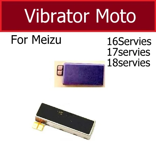 Motor Vibrator For Meizu 16TH 16th Plus 16XS 16S 16 17 18 Pro Series Vibration Motor Vibrating Motor with Flex Cable Spare Parts