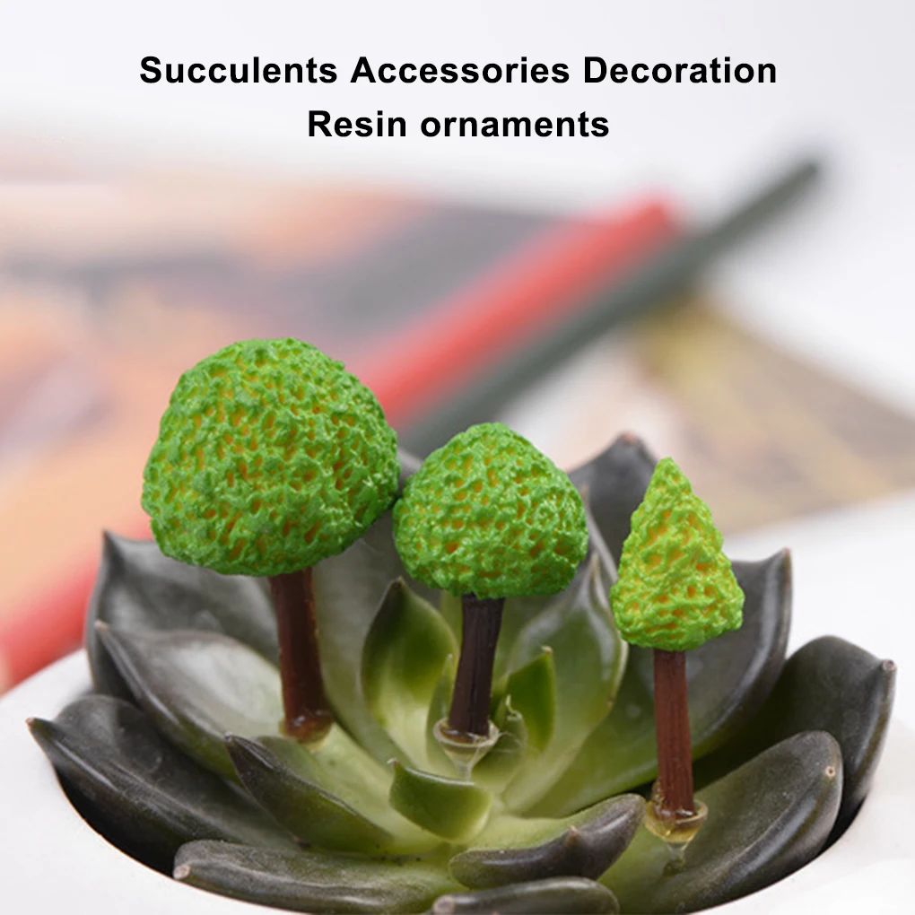 Moss Micro Landscape Room Decor Mossy Hills Trees Easy Installment