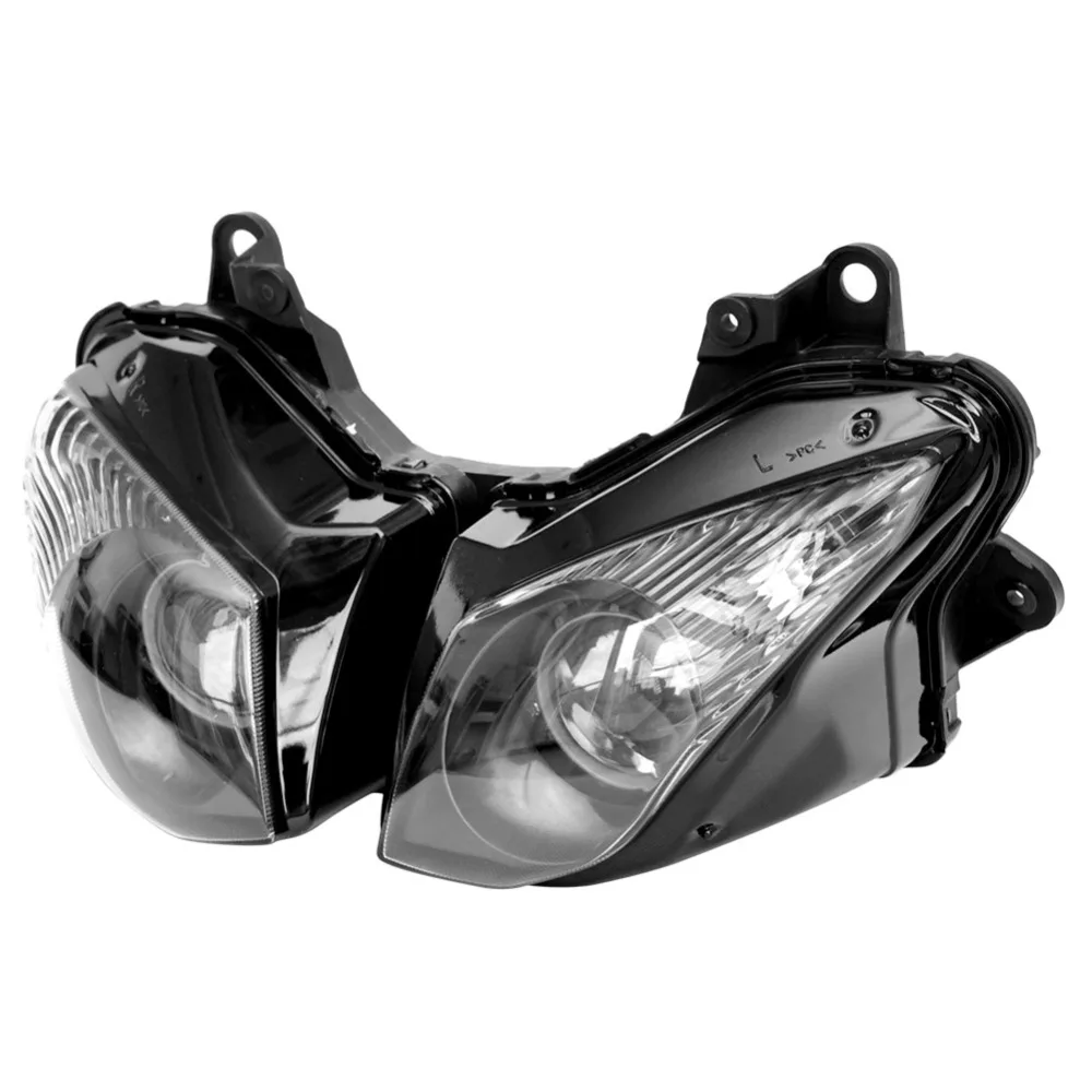 Motorcycle Headlight Headlamp HeadLight Housing Asesmbly Replacement For Kawasaki ZX6R 2009 2010 2011 2012