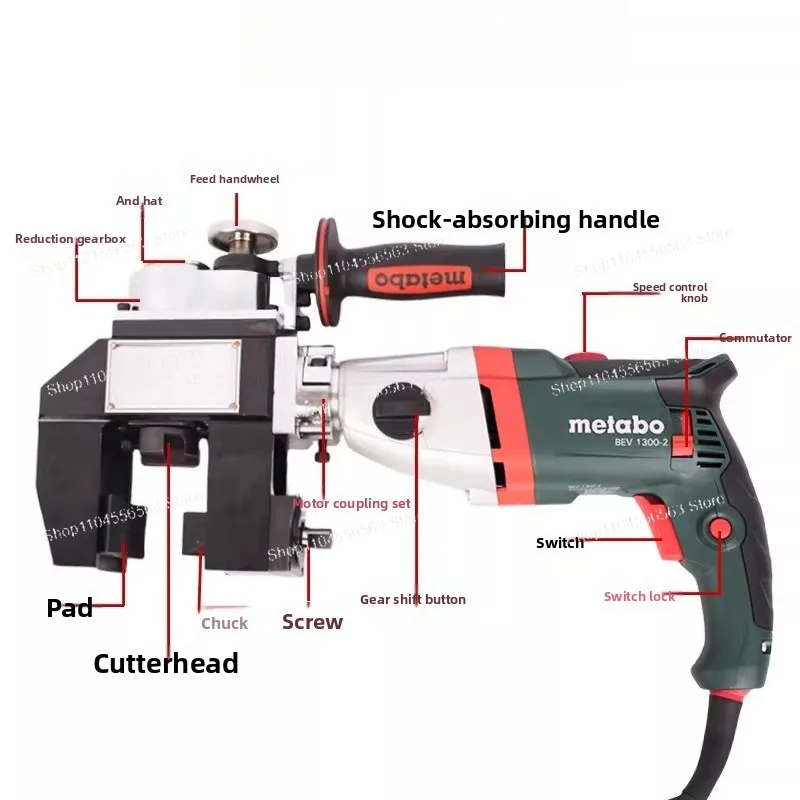ZPK-63 External Clamp Type Automatic Pipe Port Beveling Machine Electric Automatic Feed Steel Pipe Chamfering Machine