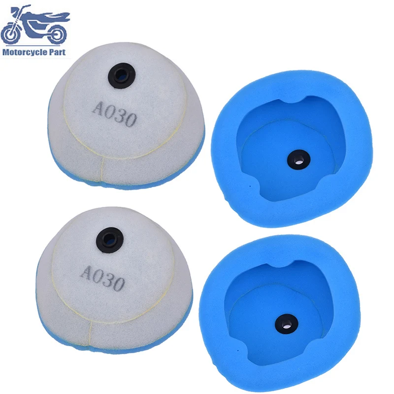 

4Pcs Motorcycle Air Filter Cleaner Element For KT/M 125 200 250 300 400 450 530 EXC XC SX SX-S SX-F XC-W EXC-R SXS-F 530 XC-RW