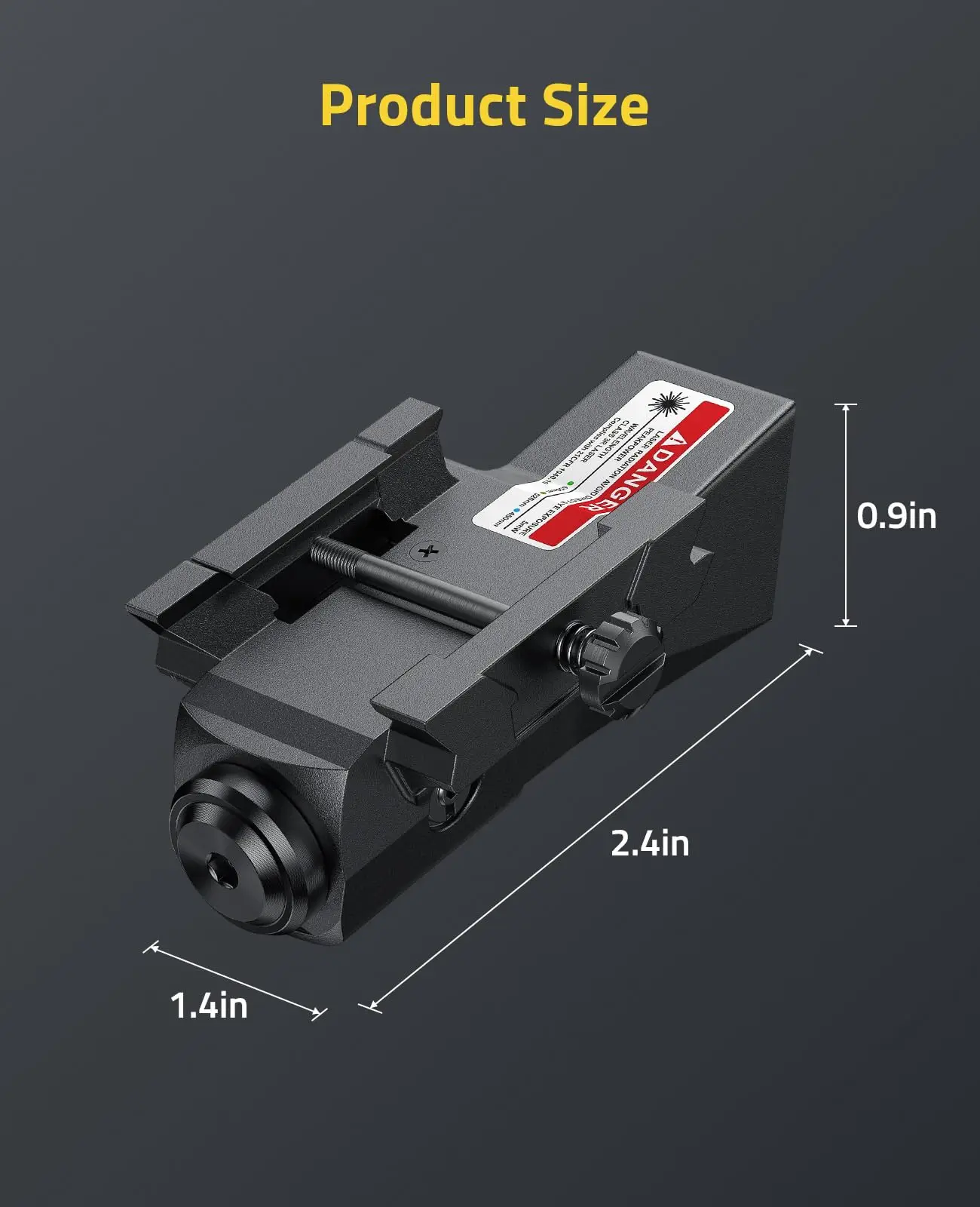 

Airsoft Red Laser Sight Rifle Tactical Sighting Compatible 21mm Picatinny Rail Mount Magnetic Rechargeable Aluminum
