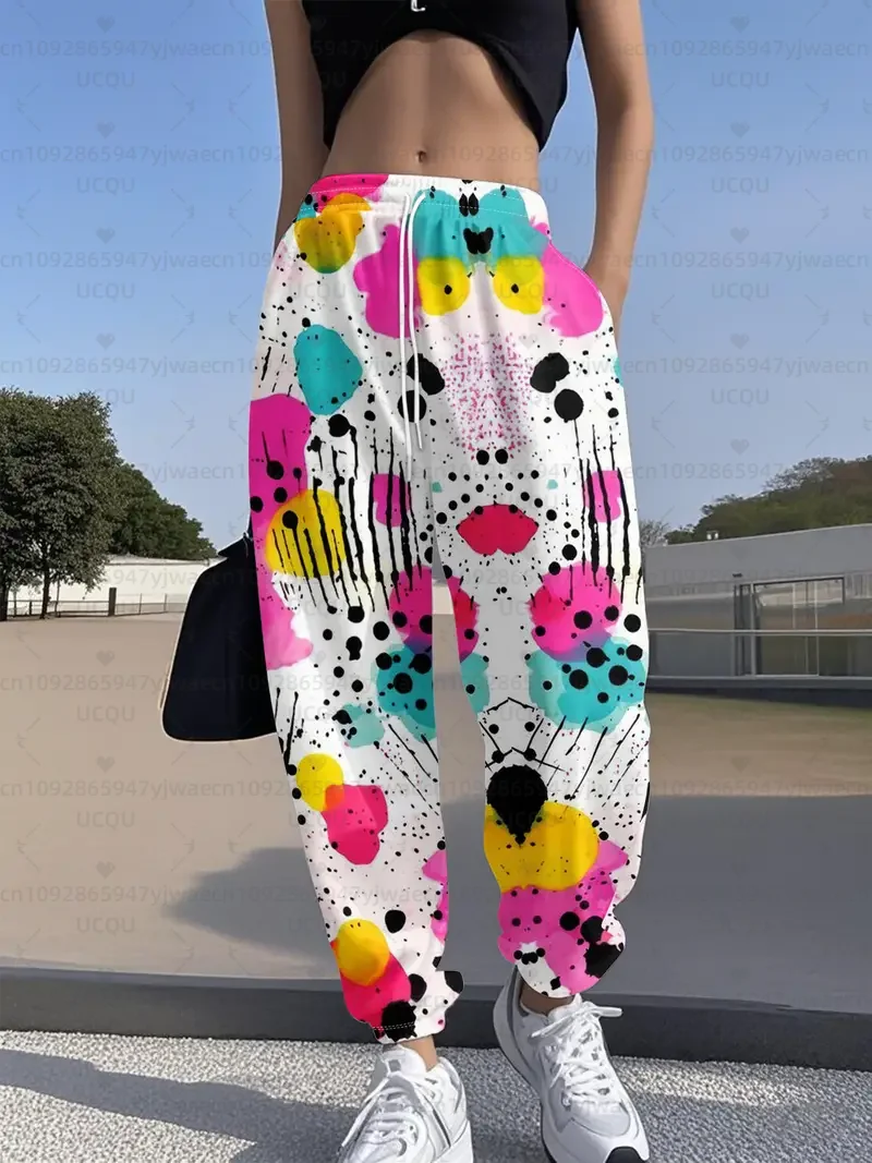 

Женские повседневные брюки для бега, розовые повседневные брюки, весна/лето, уличные мужские длинные брюки, брюки
