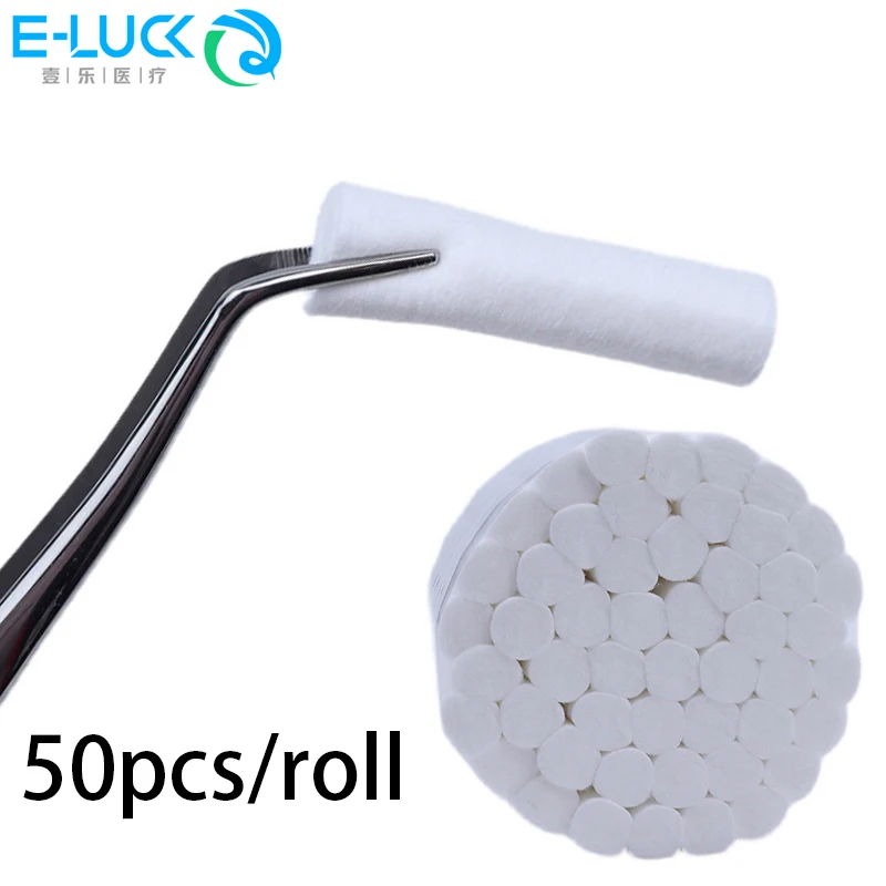 Dental Cotton Rolls Disposable Dental Medical Surgical Material High-purity Cotton Roll Dentist Dentistry Consumables