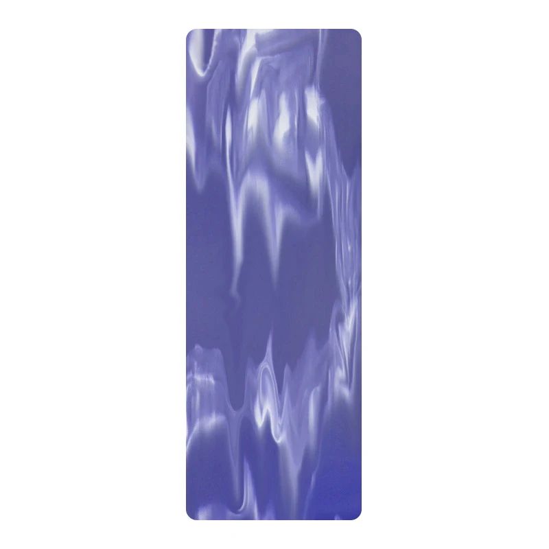 

New Design Size Print Exercise Pad Pilates Natural PU Yoga Mat Fitness Eco-friendly Non-slip Rubber Yoga Mat