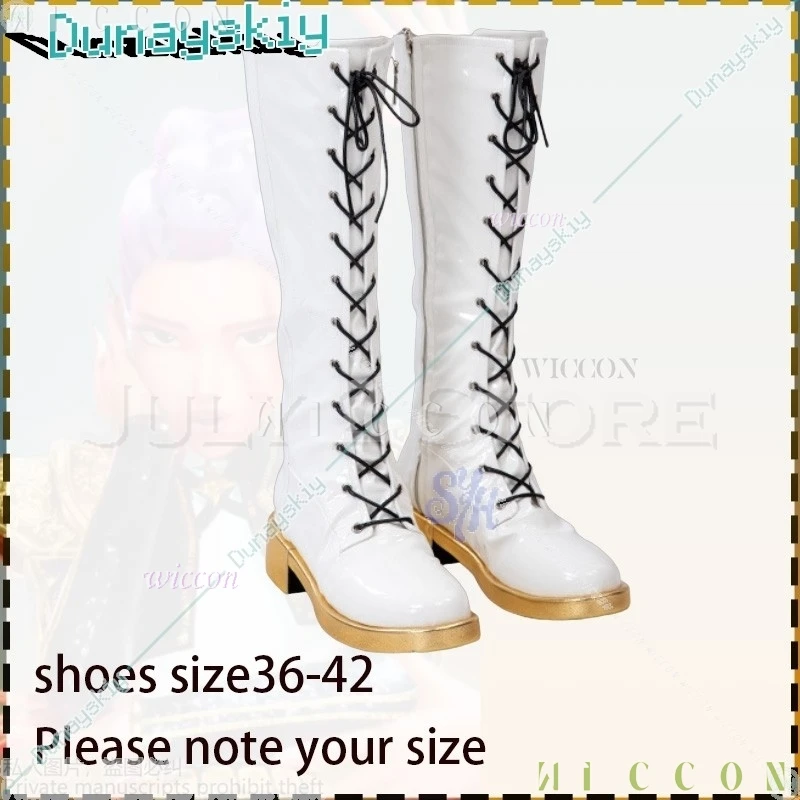 Huntrix-traje dorado para adultos y niños, disfraz de Rumi, abrigo de Anime de demonio Kpop, vestido del mismo estilo, uniforme de escenario Idol de estrella para niñas