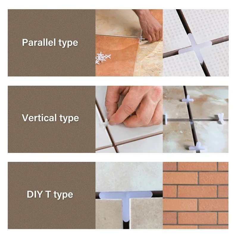 100 adet 1/1.5/2/2.5/3mm çapraz kiremit paspayı, Resuable seramik Tiler tesviye sistemi duvar zemin aralığı inşaat araçları için