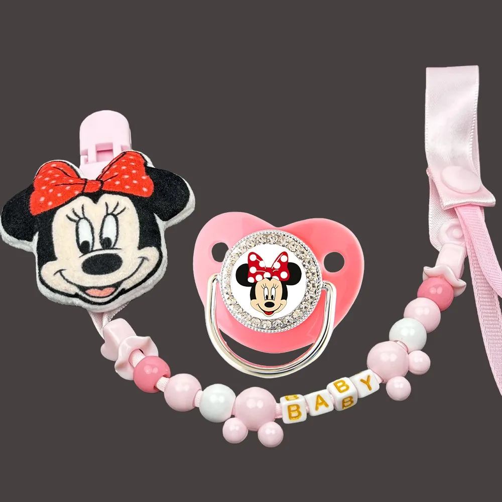 

Kawaii pacifier Newborn feeding nipple Comes with a nipple holder and dust cover Suitable for newborn birthday photos Gift