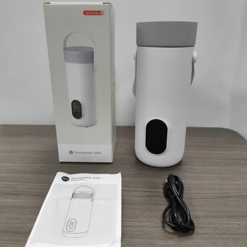 

В наличии Настраиваемый портативный электрический чайник с беспроводной зарядкой, умный автомобиль и подогрев для путешествий для использования в отеле и на открытом воздухе