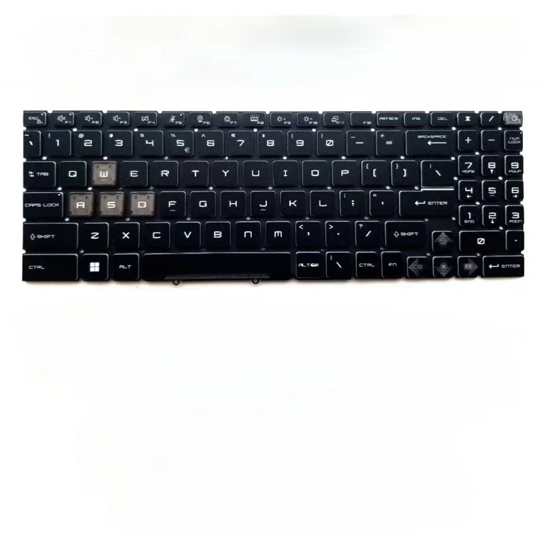 

M New Laptop Keyboard for MSI Pulse 17 B13V MS-17L5 MS-1585 MS-1587 US RGB Backlit