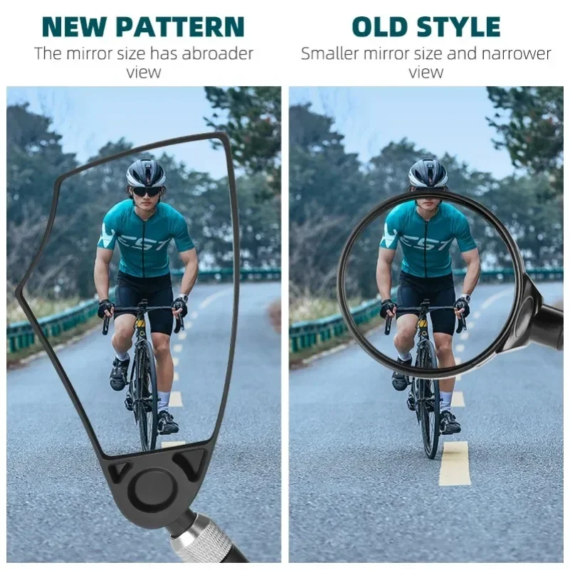 Bicycle Mirror Handlebar Rearview Anti-Glare Scooter Mirror Bike Accessories View Wide Range Back Sight Reflect Mirror Bike