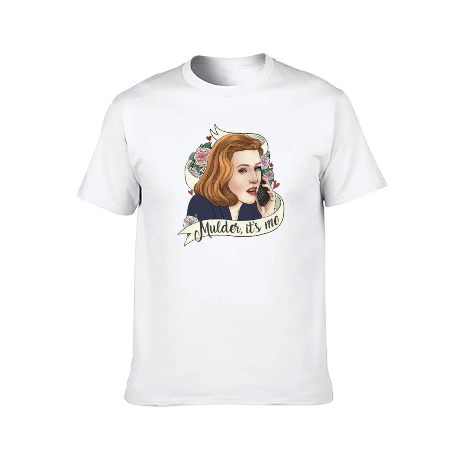 X Files - Dana Scully Mulder, it's me T-Shirt t shirt personalised man t shirt heavy cotton T-Shirt