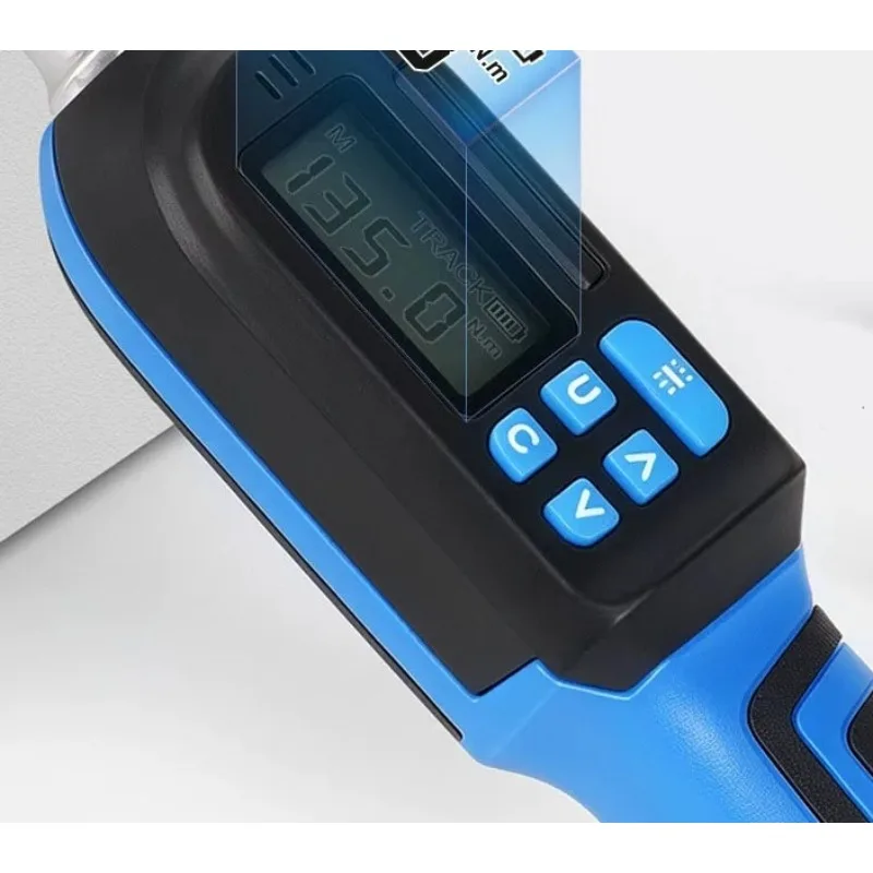 Professional-grade Interchangeable Digital Wrench LCD Screen Preset Torque Four-speed Switching