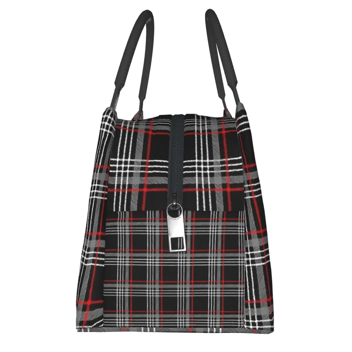 GTI-Boîte à bento isotherme en tartan, fourre-tout portable, sacs de pique-nique, sac isotherme, sac thermique pour femme, enfants, bureau