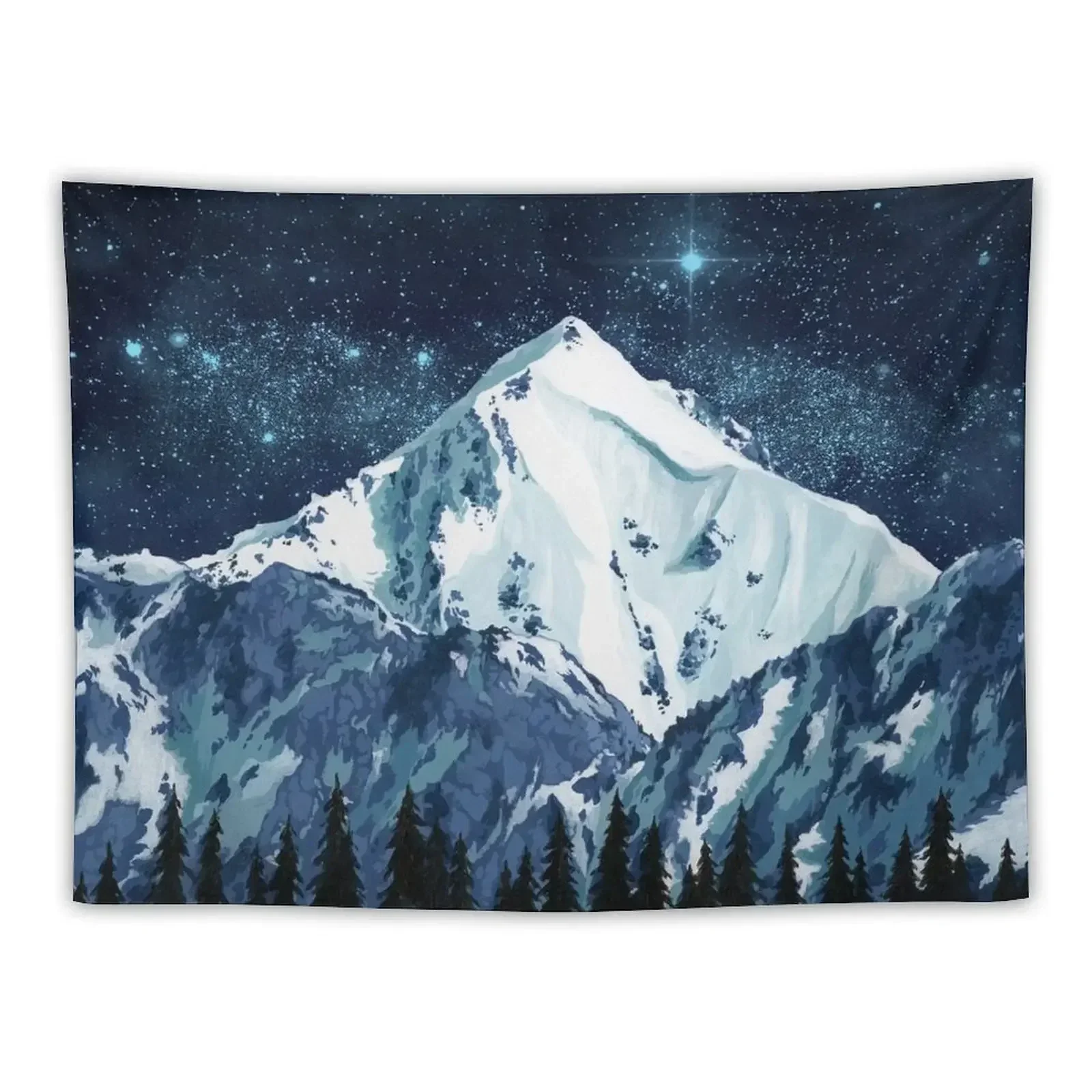 

Alaska Night Sky 1 Tapestry Aesthetic Room Decorations Wall Hanging Wall Room Decor Cute Tapestry