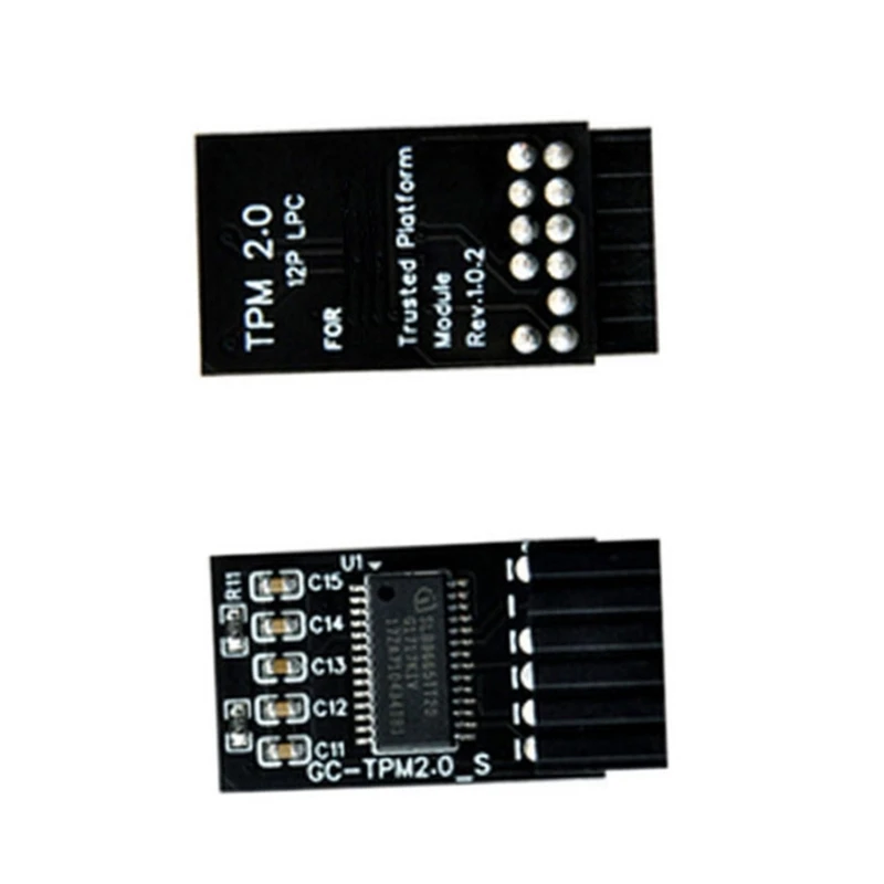 

TPM 2.0 Encryption Security Module Remote Card Upgrades LPC TPM2.0 Module 12-Pin for Motherboards