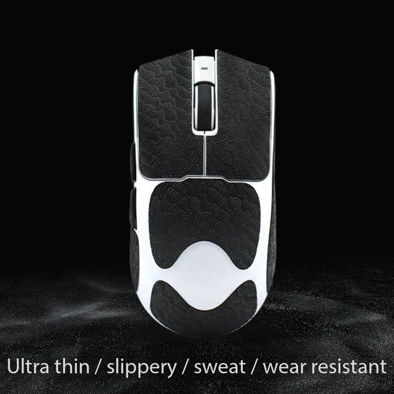 DIY Mouse Grip Tape Skate Handmade Sticker Non Slip Skin Suck Sweat For EWEADN S9 Pro Wireless Gaming Mouse
