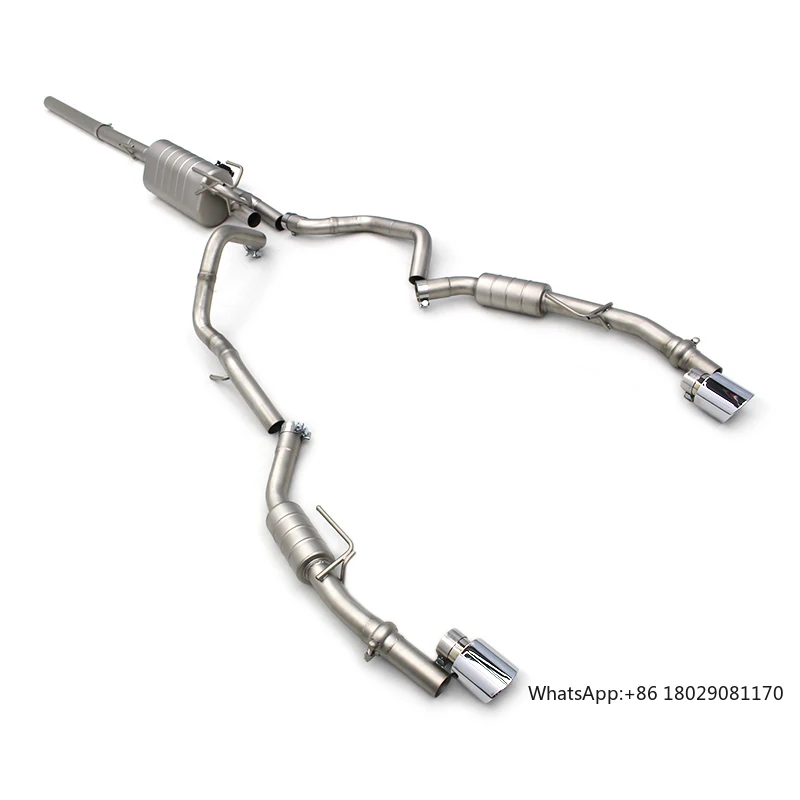 

Exhaust System for Dodge RAM 1500 5.7L 2015-2019 With Valved Car Parts Escape Catback Exhaust Muffler Pipe
