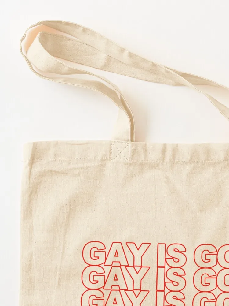 Gay Is Good Tote Bag Bolsa grande Bolsa tote personalizável Shopper sacola grande