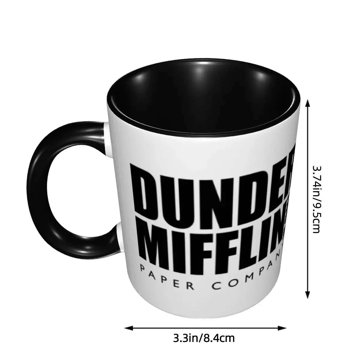 Dunder Mifflin Paper Company Mug Customized TV Show Coffee Ceramic Mug Creative Present