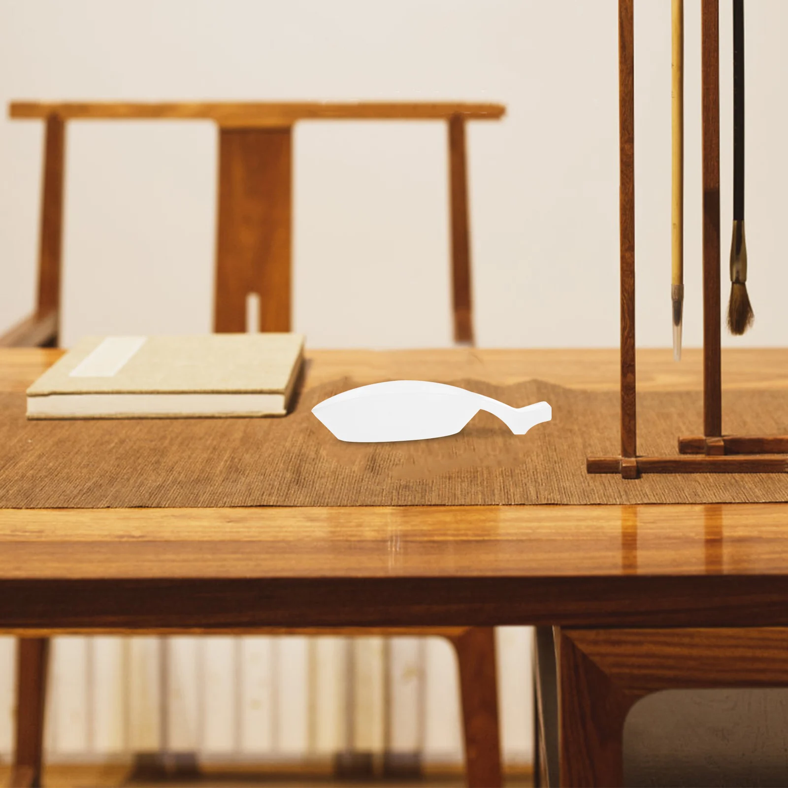 

40 Pcs Plastic Ink Dish Paint Plate Calligraphy Cups Small Bowls Sturdy Durable Office Art Room Versatile Gift Teaching Tools