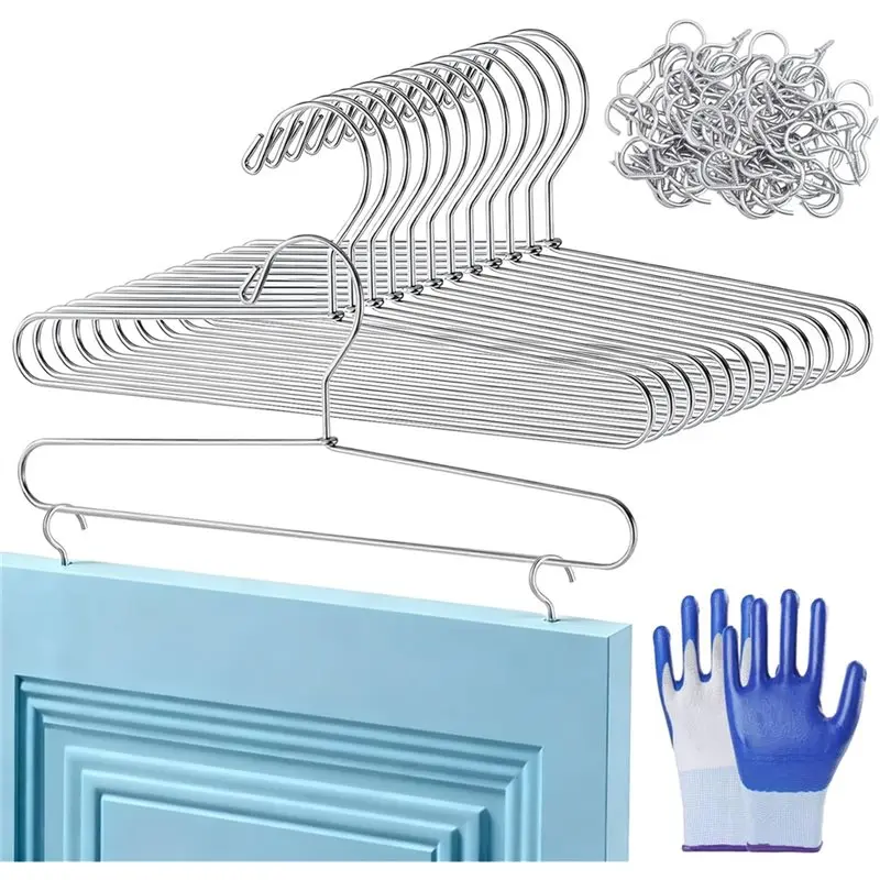 

Крючки для окраски дверей шкафов M12K, 24 шт., с 60 шт. оцинкованных металлических винтовых крючков для сушильной стойки для покраски шкафов методом распыления