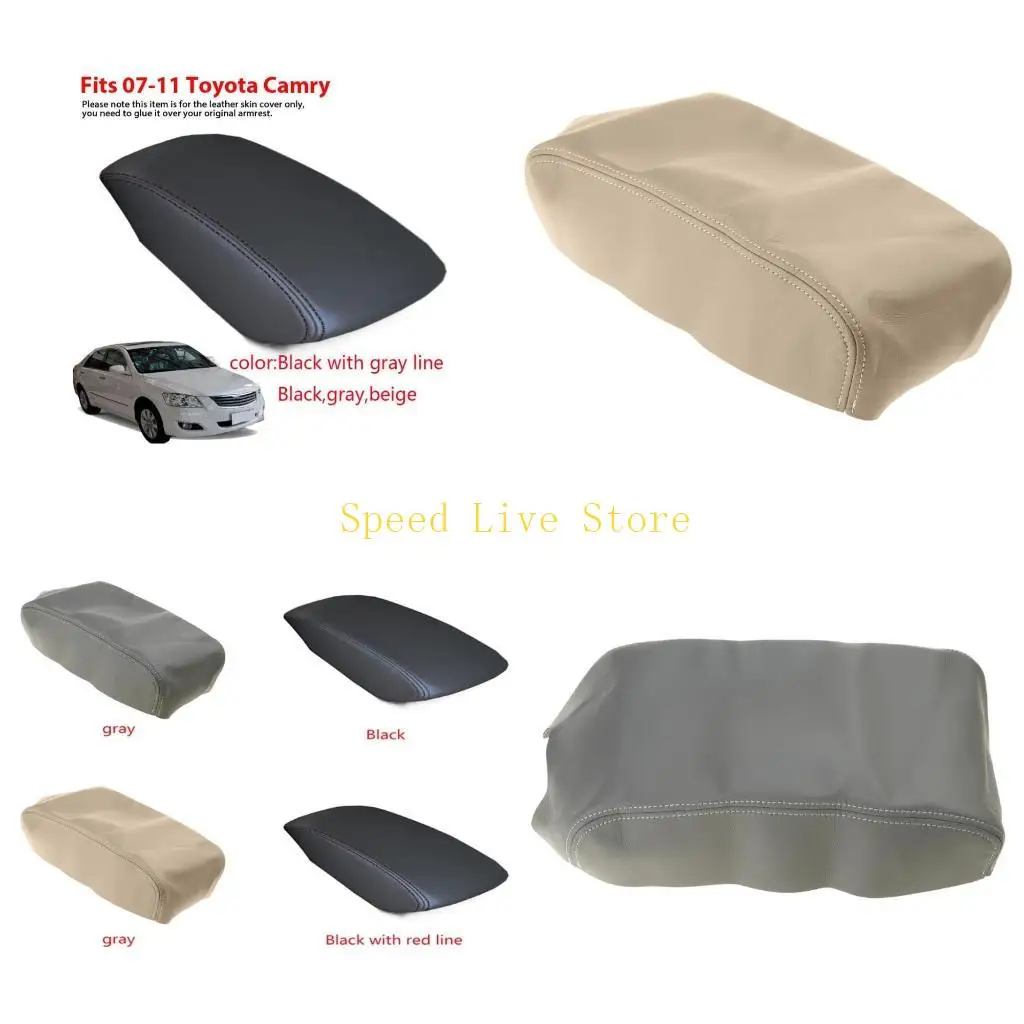 

547C Black White Armrest Center Console Cover Lid Clip for 2012-2017