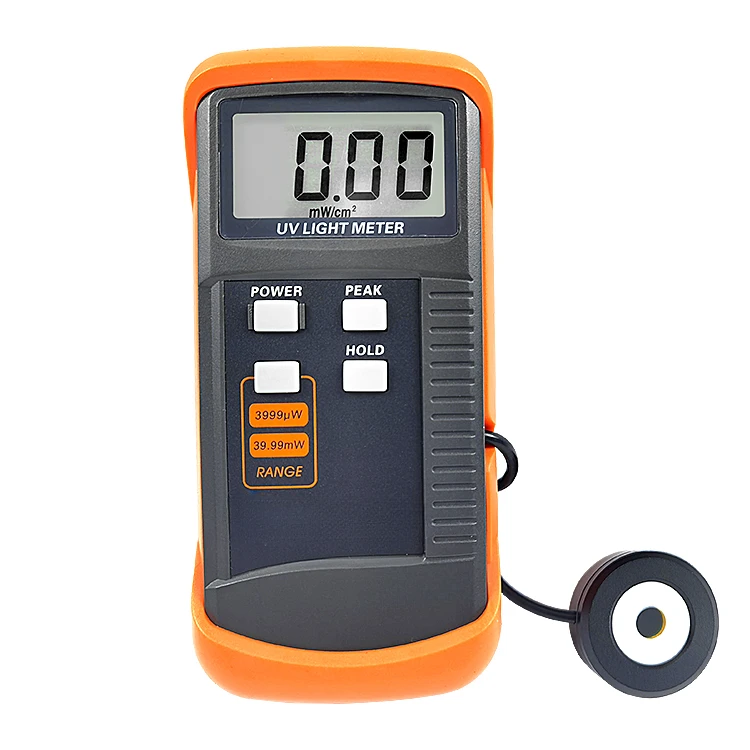 UVC254 Ultraviolet Radiation Meter Disinfection and Sterilization Lamp Tube 254nm Intensity Meter Illuminometer