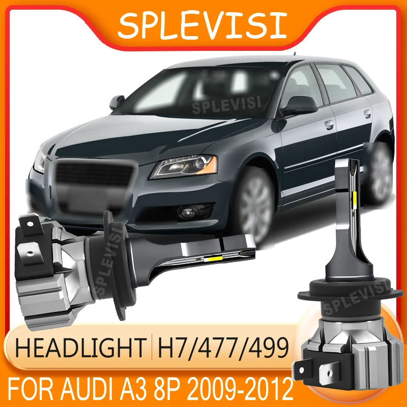 

Shockproof Energy Saving Easy Installation Quick On 7500LM/Bulb h7 LED warranty Headlight For Audi A3 8P 2009 2010 2011 2012