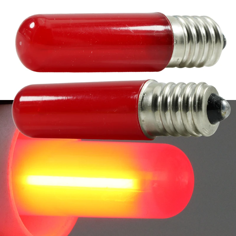 2Pcs E10 Mini T13 12V /110V/220V 1W  Low Voltage Colorful Freeze Light Plastic Cover for Home & Outdoor Christmas led light - view 6
