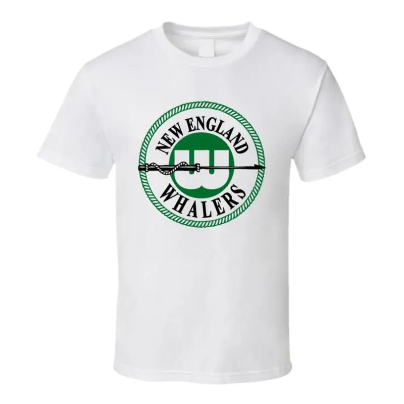 WHA نيو إنجلاند ويلرز 1972 هوكي تي شيرت #1