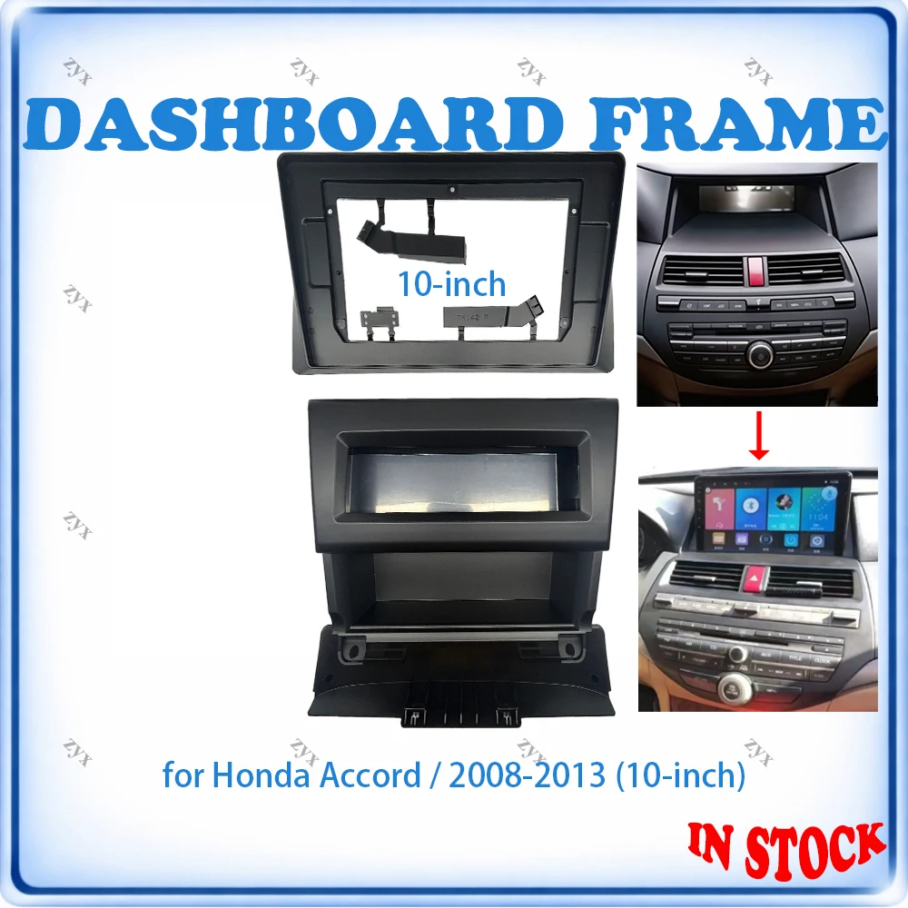 

Car Radio Fascia Frame For Honda Accord 10th Gen 2018 9 inch Wiring Harness Power Cable Car Accessories Plug & Play