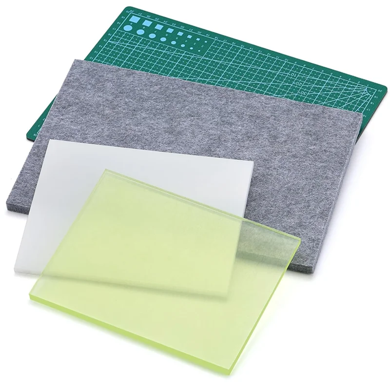 

AF89-4 шт. Боксерская подушечка, кожаная режущая подушечка, кожаная подушечка для рукоделия, звукопоглощающая подушечка и ремонтная режущая подушечка формата А4, подходит для DIY