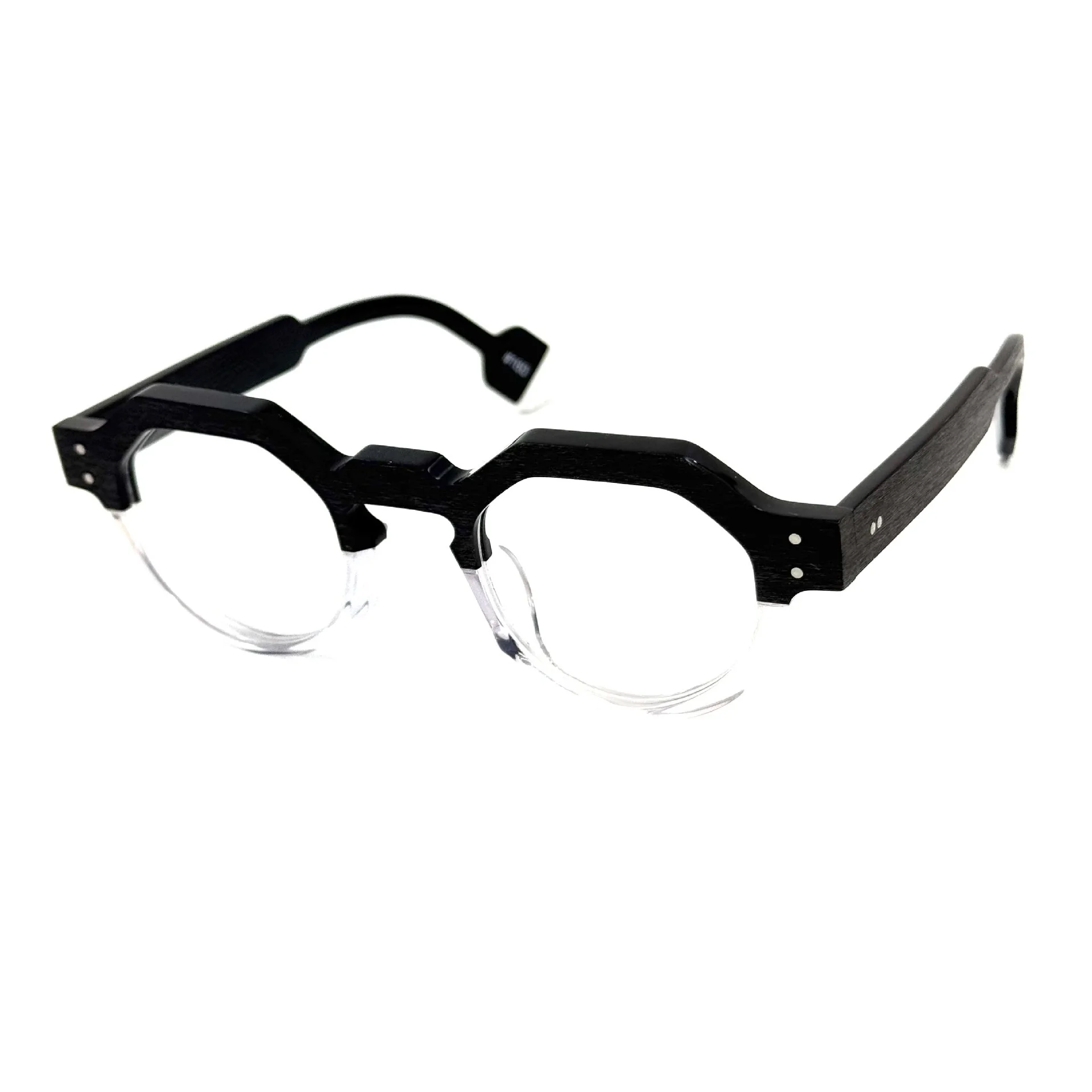 Belight óptico itália design artesanal itália acetato irregular forma de pêra retro vintage óculos lente prescrição afastar fácil