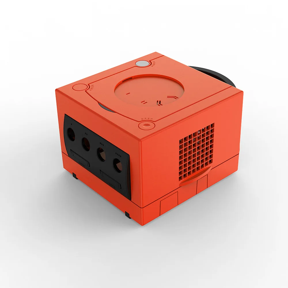 

2025 New Color, High Quality Wear-resistant and Sturdy NGC Game Console Shell for Gamecube NGC Warm Red