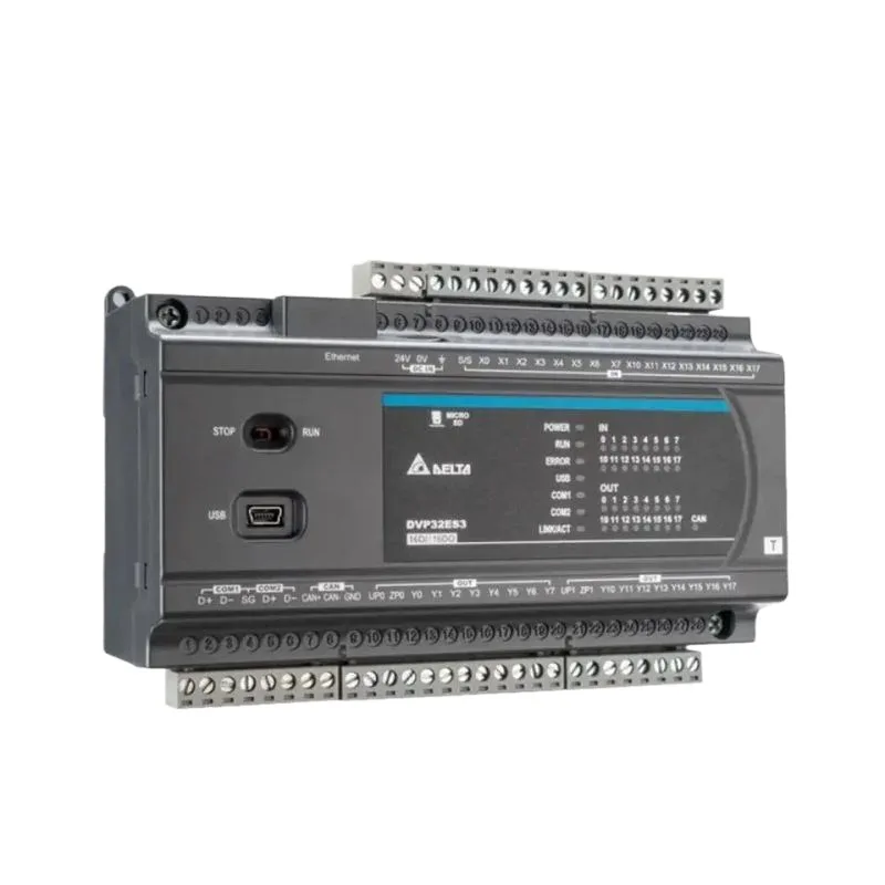 

Original Delta ES/ES2 Series PLC DVP64ES300T/300R DVP80ES300T/300R