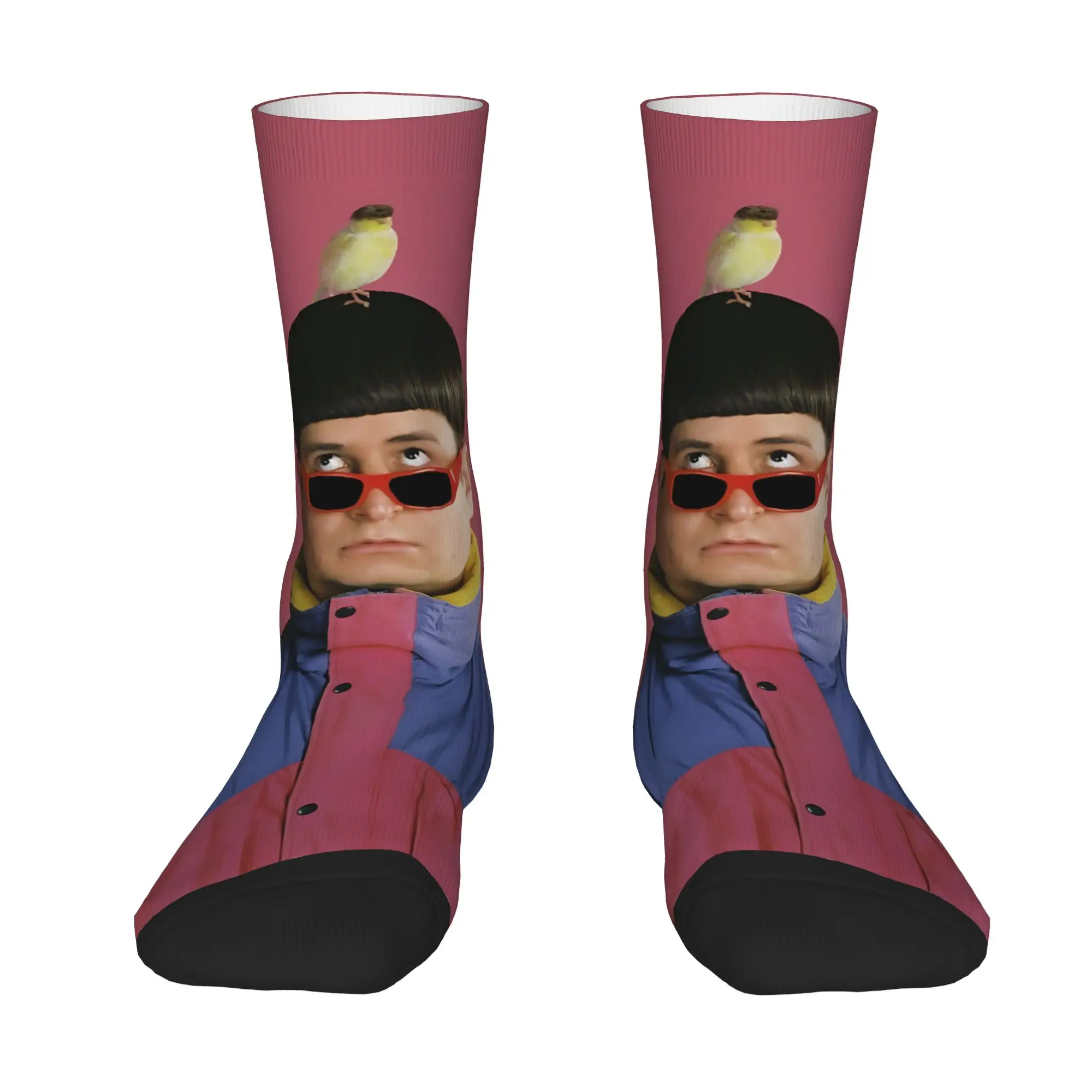 1 Pair Happy Funny Men's Sock Boy Icon Vintage Harajuku Olivering Tree Hip Hop Novelty Seamless Sock