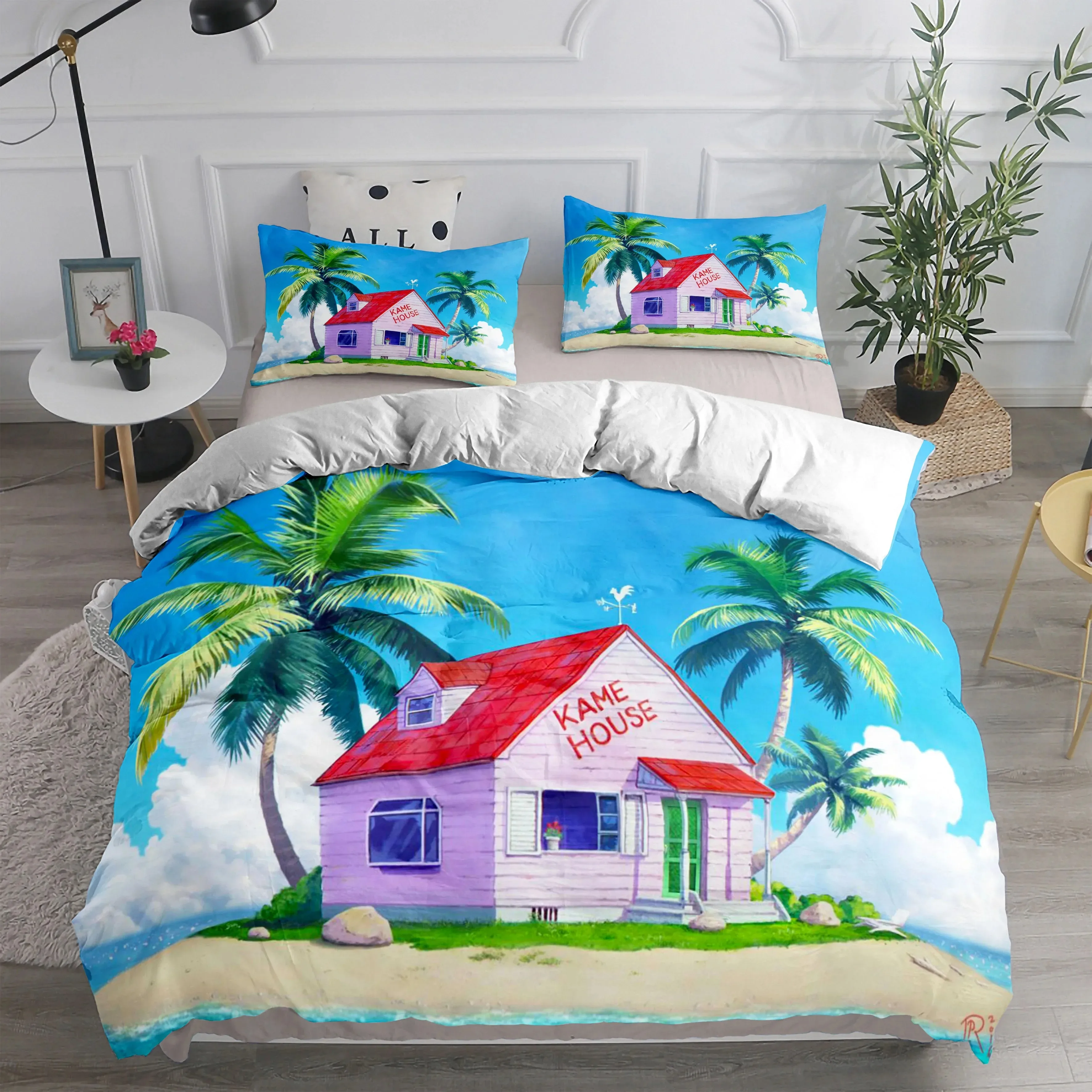 2025 Van Gogh Chomper Duvet Cover Set King Queen Double Full Twin Single Size Bed Linen Set Quilt Cover Pillowcase