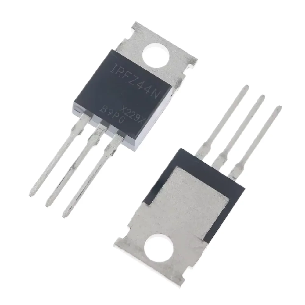 25-10 PCS,Mosfet IRFZ44N TO220 Transistor Kit IRFZ44NPBF  TO-220 High Power Transistors IRFZ44 49A 55V Field Effect Transistor