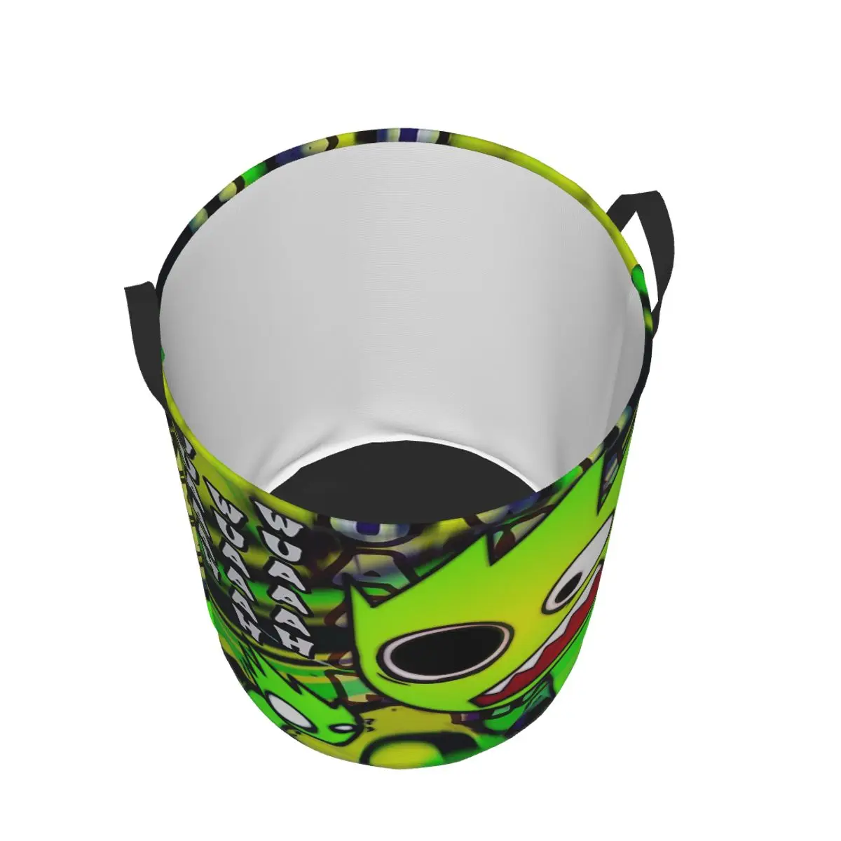Laundry Collector Sprunki Cartoon Incredibox Game Foldable Laundry Basket Large Storage Children Washing Basket Home Organizer view 5