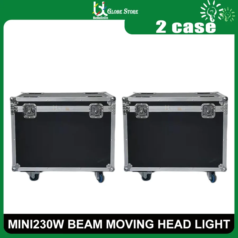 

0 Tax 2Pcs Case For 230W 7R DMX 17 Gobos Prism Led DJ Spot Beam Mini Moving Head Light Effect Disco Music Party Stage Lighting