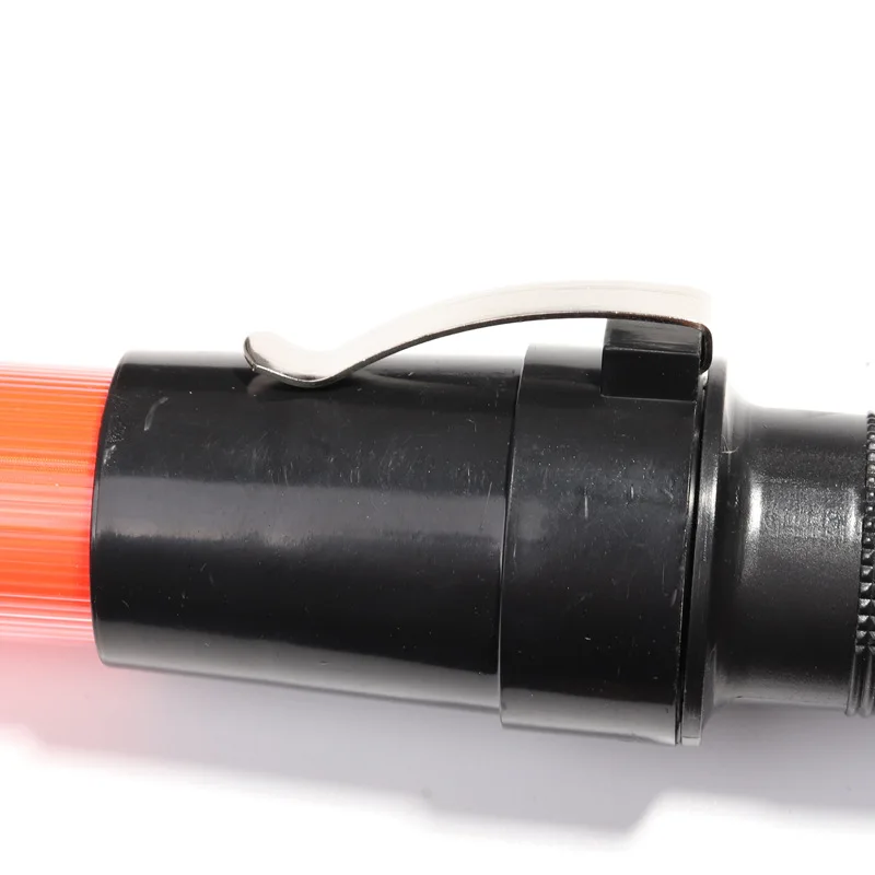 Outdoor Handheld Fluorescente LED Traffic Baton, iluminação de emergência de aviso de incêndio, Luminous Flashing Stick, Concerto