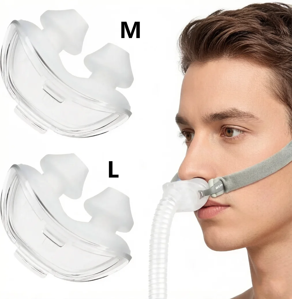 The P10 Nasal Pillow Is a Replacement Silicone Soft Cushion Pad Compatible with The ResMed AirFit P10 Nasal Pillow CPAP Mask