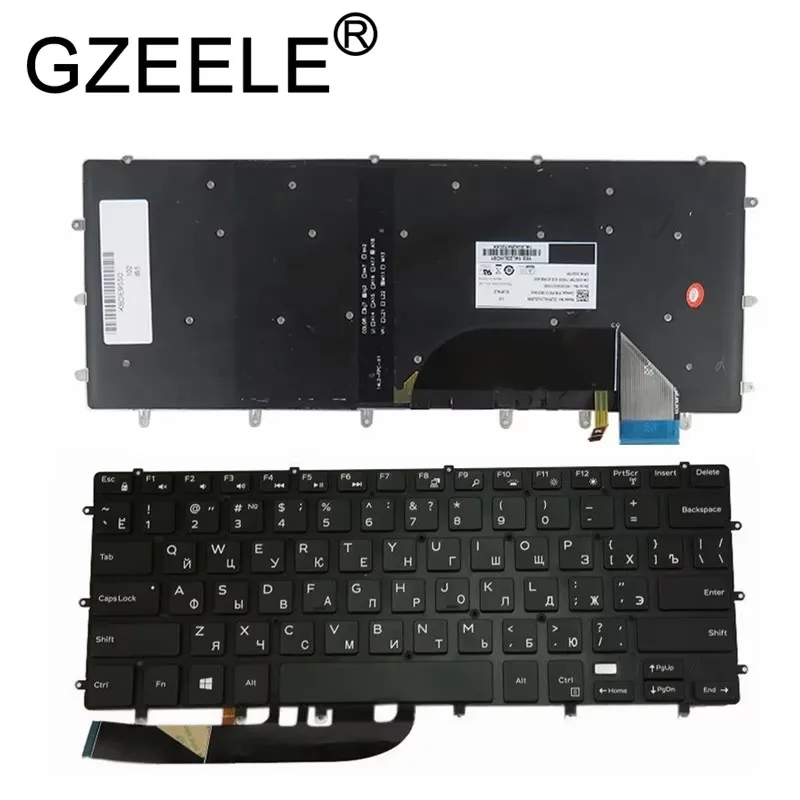US/SP/RU/FR Keyboard FOR DELL XPS 15 15-9560 9550 9570 7558 7568