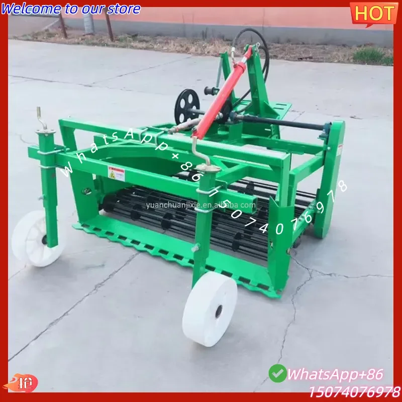 2026 Pre Installed Garlic Harvester, Small Household Garlic Harvesting and Digging Machine