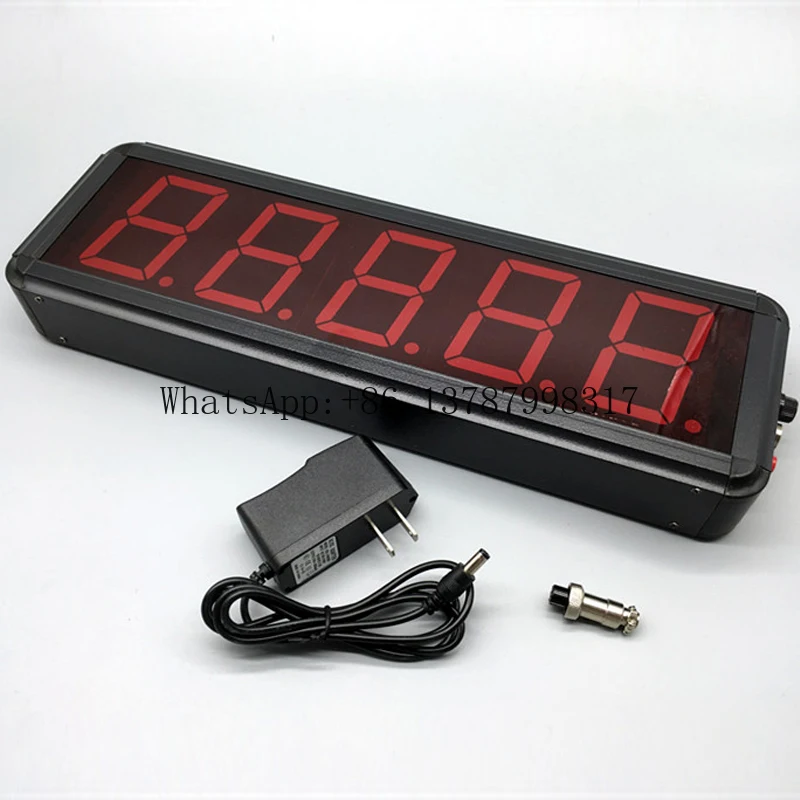 LED Digital Large Screen Electrostatic Induction Counter Infrared Automatic Production Line Pipeline Counting Electronic 