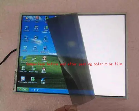 Película polarizadora polarizadora LCD para pantalla LCD LED IPS para TV nueva 32 pulgadas 32 pulgadas 0 grados brillante/matificante 715MM * 410MM
